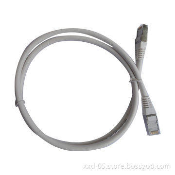 24AWG Copper FTP Cat5e Network Cable with Fluke Test, White Color PVC, 100MHz